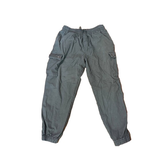WTAPS Ripstop Jogger Tech Pants Olive Green Size Men's 02 Cargo Pockets - Picture 1 of 13